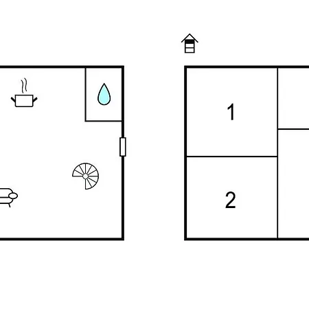 2 Bedroom Beautiful In *